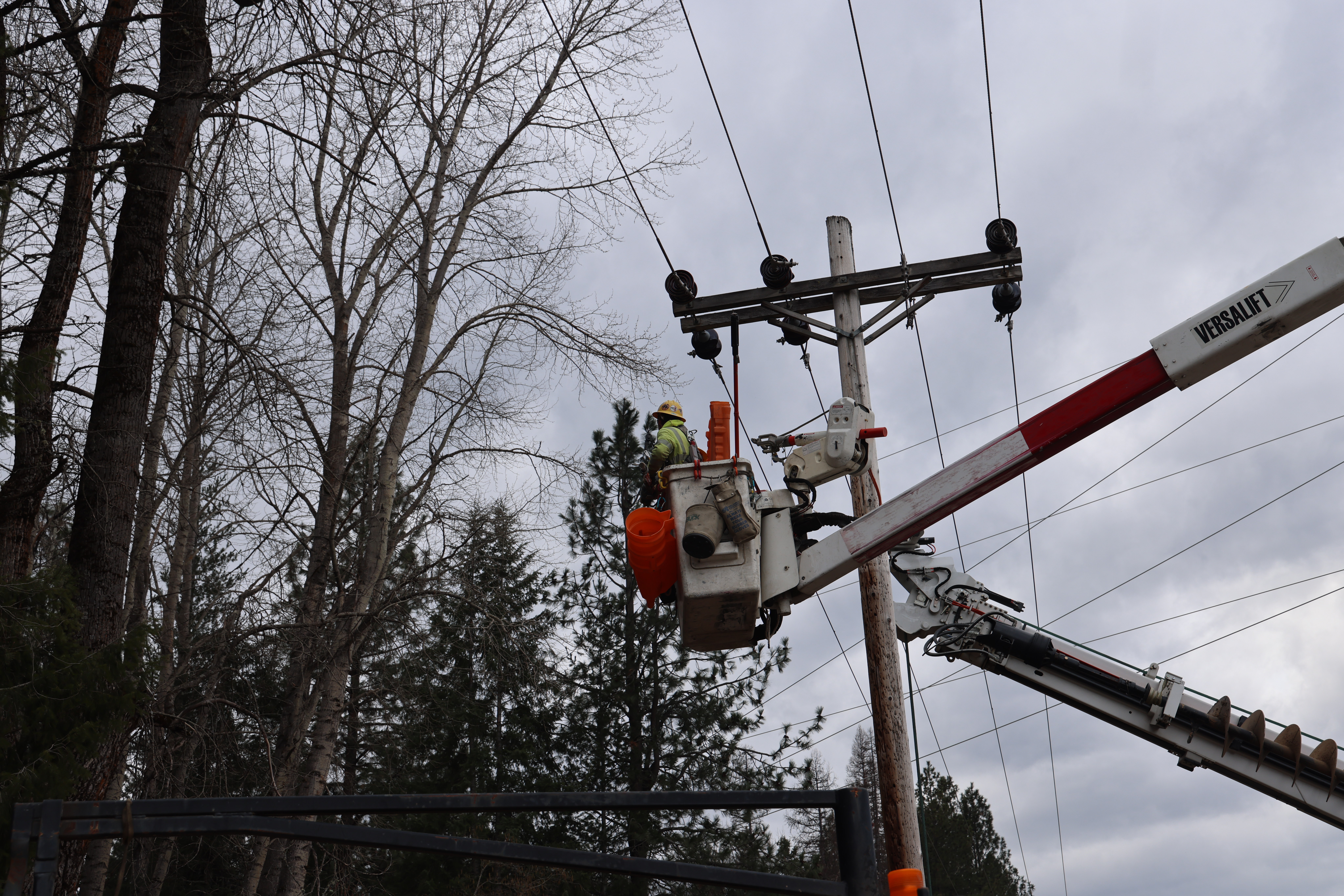 Utility Industry Workers on the Job